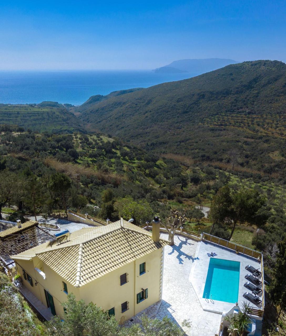Villa Kanalos - Private Pool & Stunning Views, By Zantewize กาลามากี ภายนอก รูปภาพ